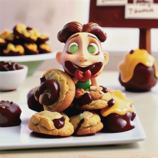 Dulce de Leche Stuffed Chocolate Chip Pecan Cookies