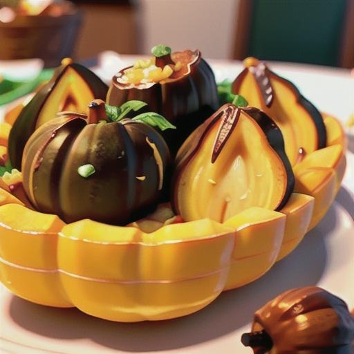 Candied Acorn Squash
