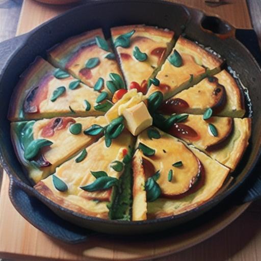 Potato and Cheese Frittata
