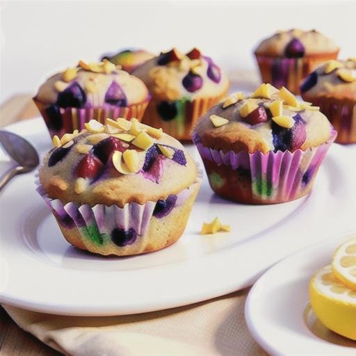 Berry Lemon Muffins