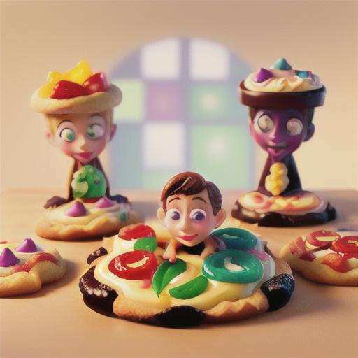 Sugarplum Cookie Pizza