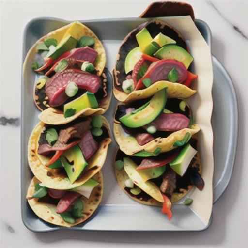 Curtis Stone's beef and potato tacos