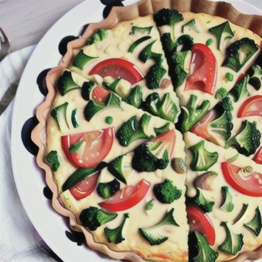 Easiest broccoli quiche