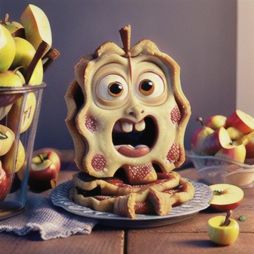 Latticed Apple Slab Pie Bars