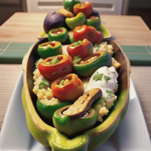 Southwestern Stuffed Bell Peppers (Low Carb)