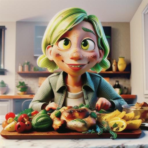 Fennel and thyme roasted chicken