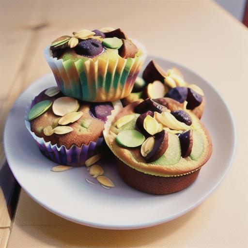 Apple and toasted muesli muffins