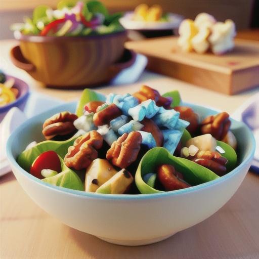 Gorgonzola and Toasted Walnut Salad