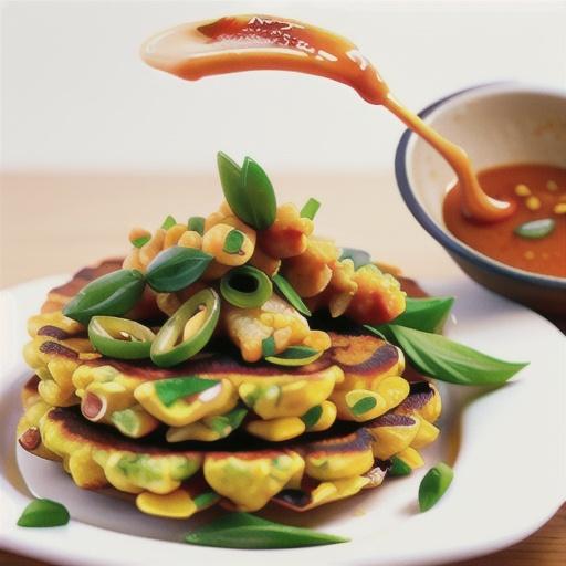 Spicy Corn Fritters