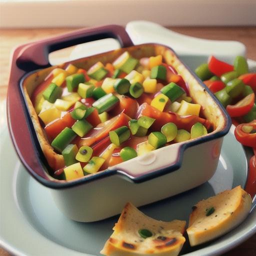 Impossibly Easy Salsa Chicken Bake