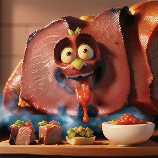 Sous Vide Beef Brisket with Ancho Chili Sauce