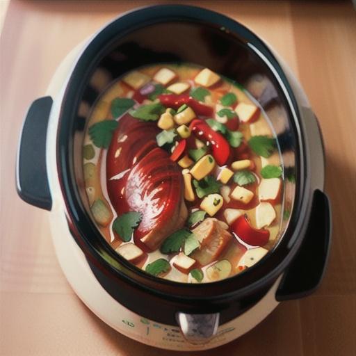 Slow-Cooker Spicy White Chicken Chili