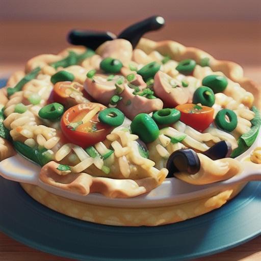 Instant Pot Chicken Pot Pie Risotto