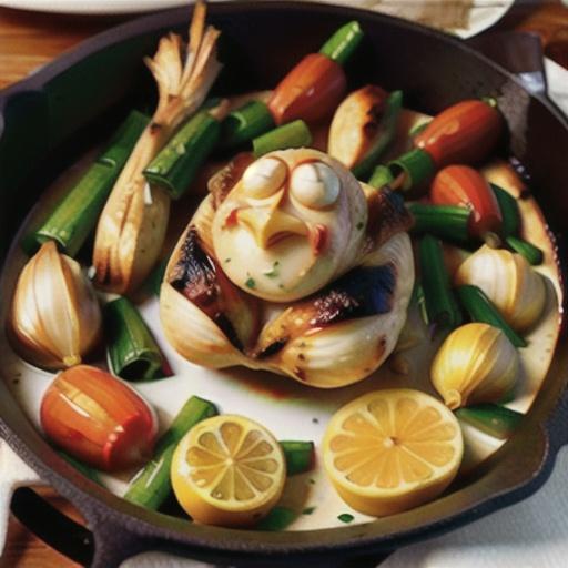 Robust Garlic Baked Chicken