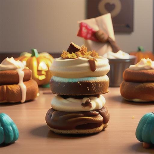 Pumpkin Cinnamon Rolls with Cream Cheese Frosting