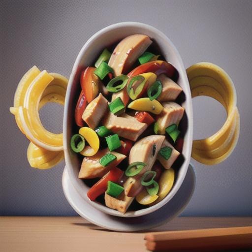 Honey and lemon chicken stir-fry