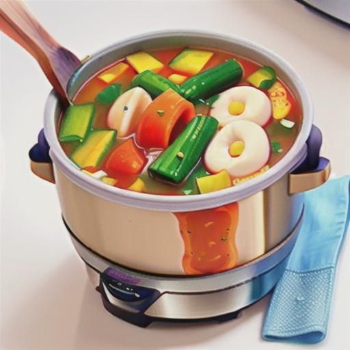 Instant Pot Frozen Vegetable Soup