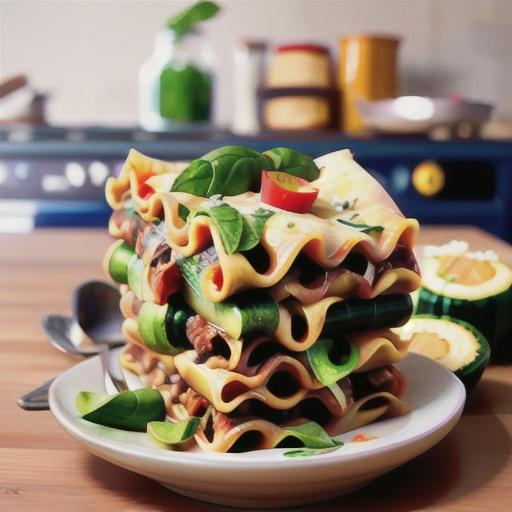 Skinny Slow-Cooker Spinach Lasagna