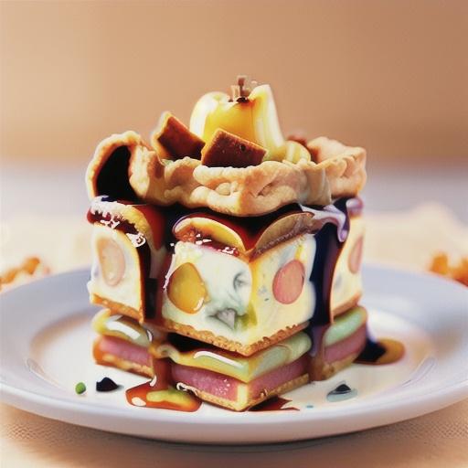 Impossibly Easy French Apple Dessert Squares