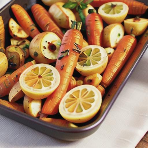 Roasted Carrots and Potatoes