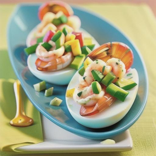 Shrimp Deviled Eggs