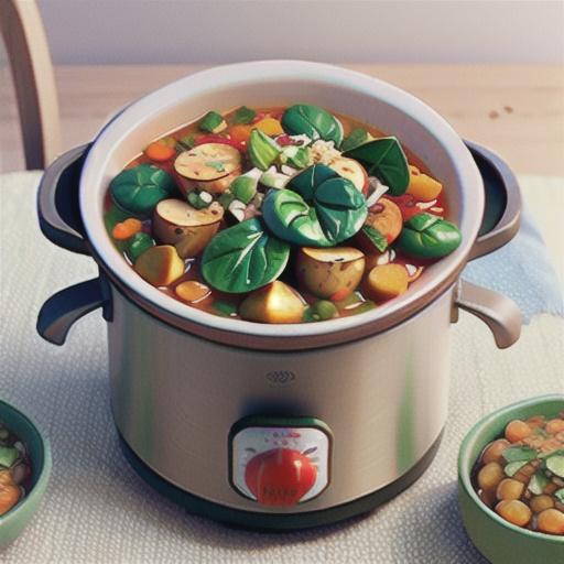 Slow Cooker Mediterranean Lentil Stew