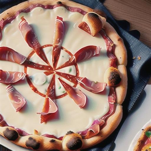 Pizza Bianca with Prosciutto