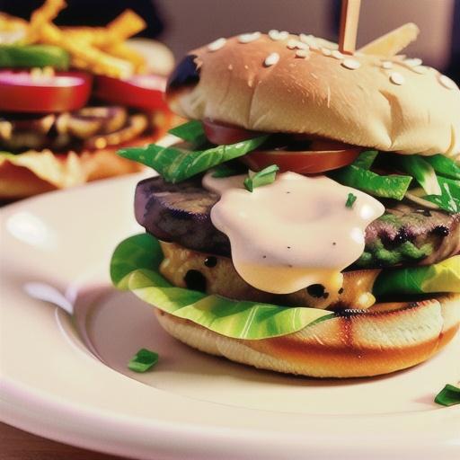 Portobello Mushroom Burgers