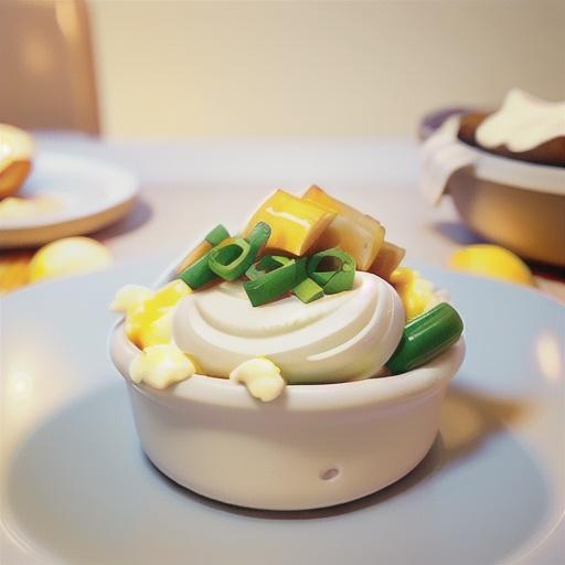 Mashed Potatoes with Sour Cream and Garlic