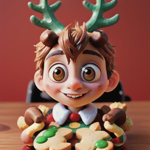 Easy Reindeer Cookies