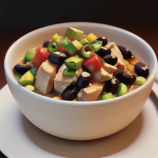 Grandma's Chicken and Black Bean Chili