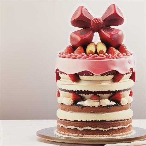 Strawberry pop tart cake