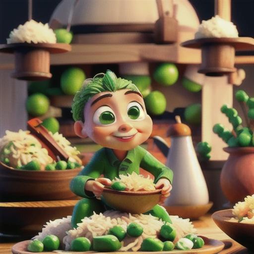 Tofu and Ground Pork with Peas