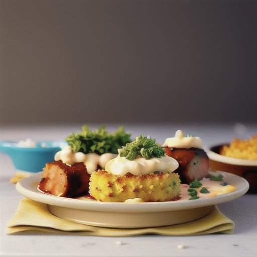 Panko Crusted Pork Tenderloin with Dijon Cream Sauce