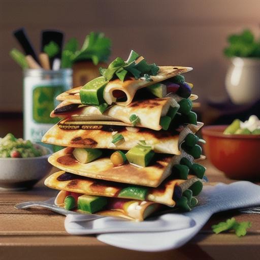 Cheese 'n Rice Quesadillas