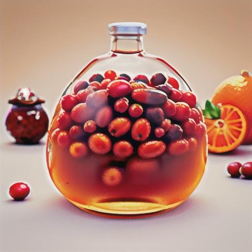 Cranberry Orange Relish with Orange Flavored Liqueur