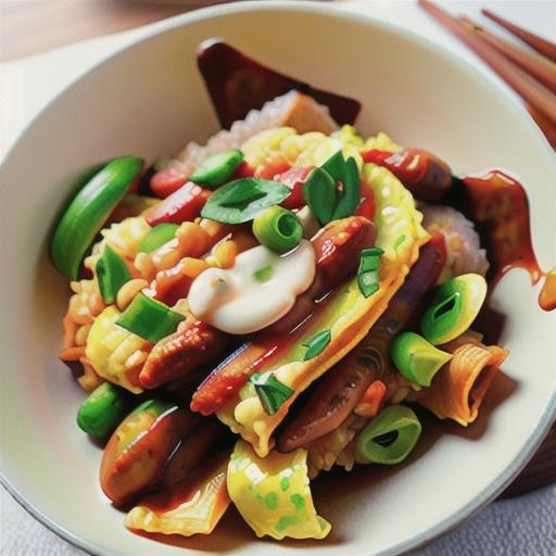 Kimchi Fried Rice (Kimchi Bokkeumbap)