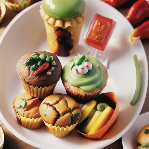 Holiday Hot-Pepper Jelly Muffins