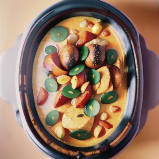 Slow cooker creamy chicken korma recipe