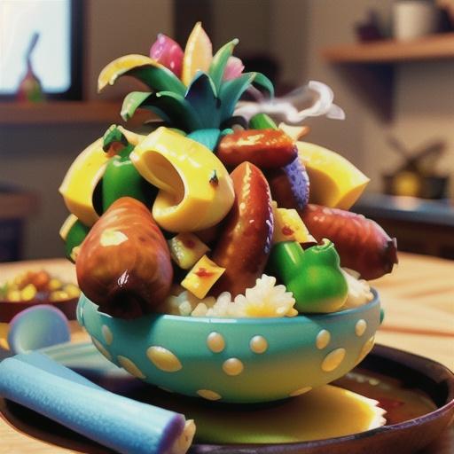 Hawaiian Pineapple Sweet & Sour Smoked Sausage