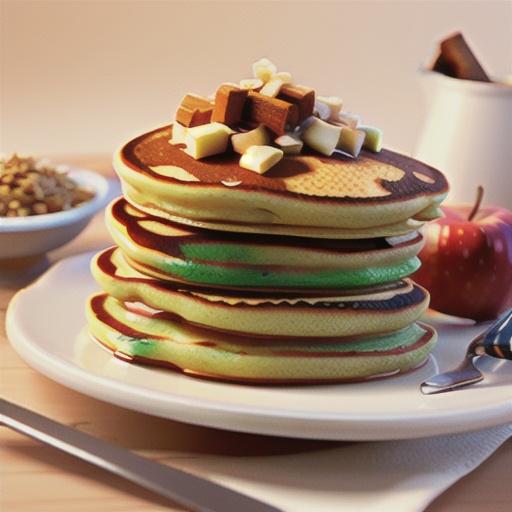 Cinnamon Applesauce Pancakes from RiceSelect®