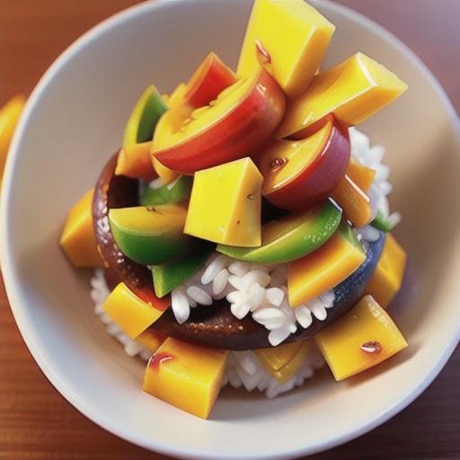 Mango with Sticky Coconut Rice (Kao Niaw)