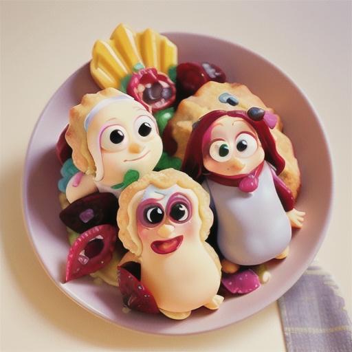 White choc and craisin scones