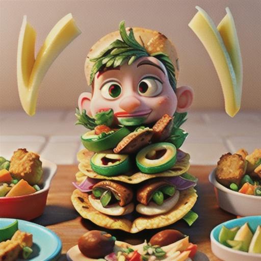 Chicken nugget tacos recipe