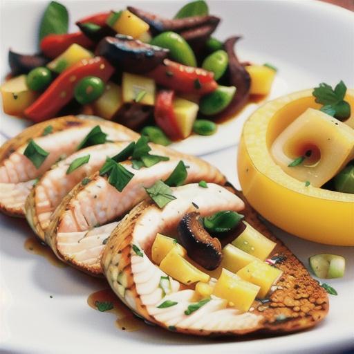 Florida Sunset Blackened Tilapia