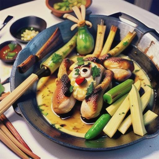 Sticky Cantonese roasted chicken