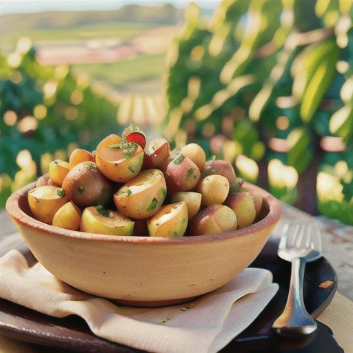 Jersey Royal potato salad