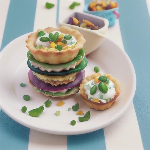 Mediterranean rice tarts