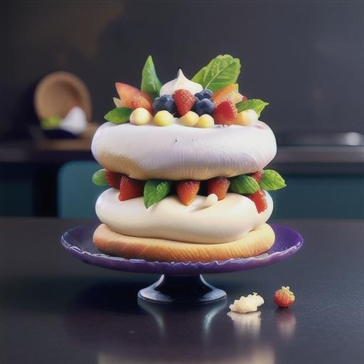 Berry and mascarpone pavlova recipe