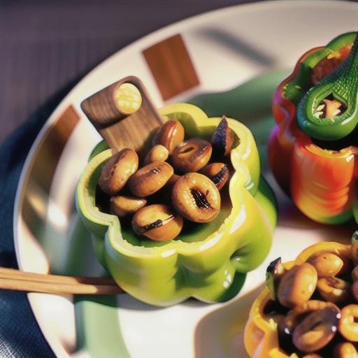 Ellen's Vegan Stuffed Peppers